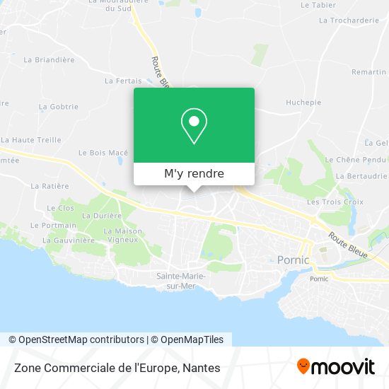 Zone Commerciale de l'Europe plan