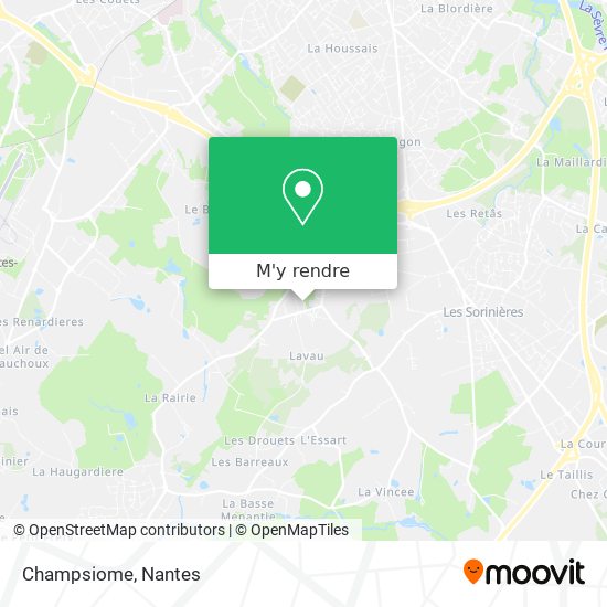 Champsiome plan
