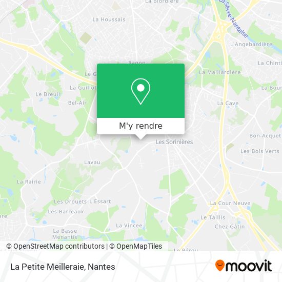 La Petite Meilleraie plan