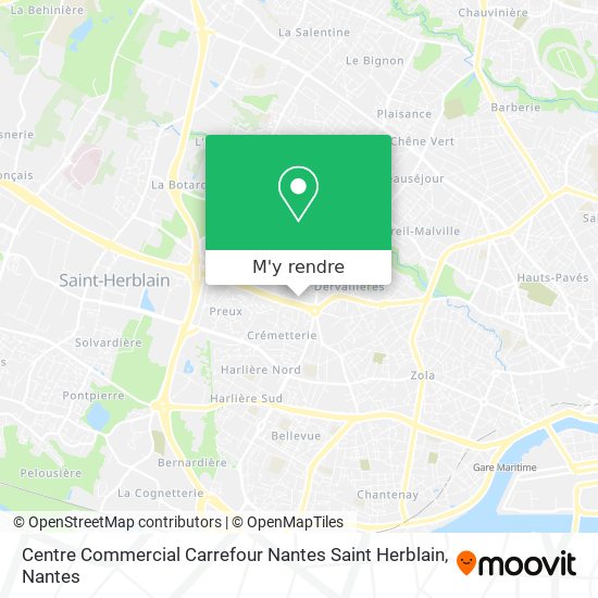 Centre Commercial Carrefour Nantes Saint Herblain plan