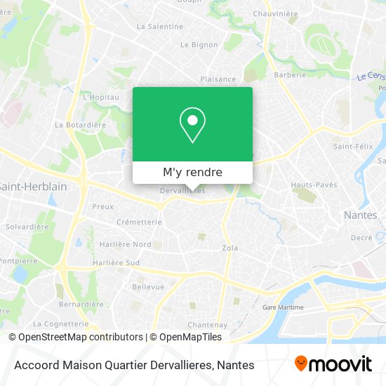 Accoord Maison Quartier Dervallieres plan