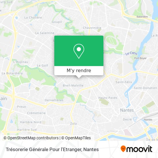 Trésorerie Générale Pour l'Etranger plan