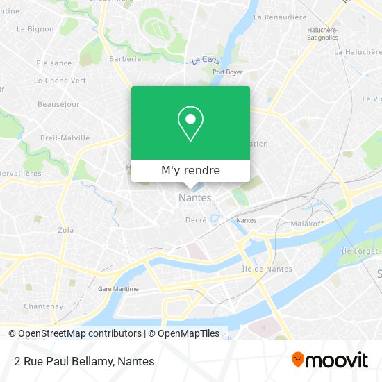 2 Rue Paul Bellamy plan