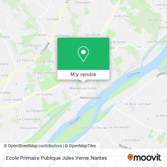 Ecole Primaire Publique Jules Verne plan