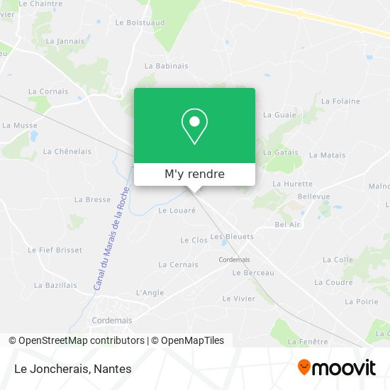 Le Joncherais plan