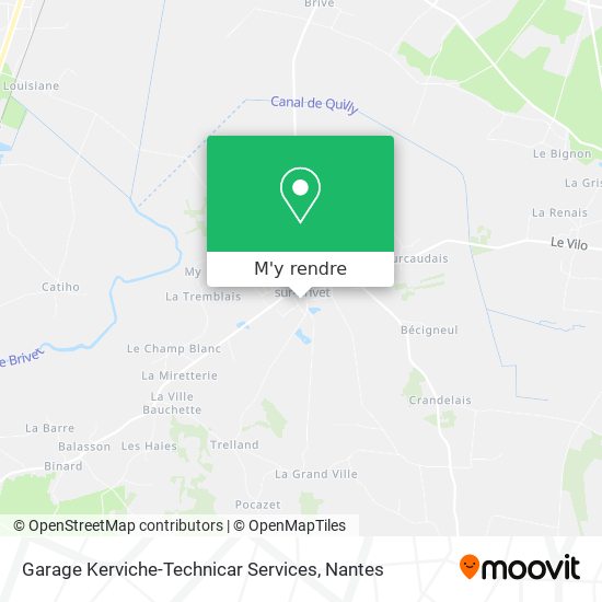 Garage Kerviche-Technicar Services plan