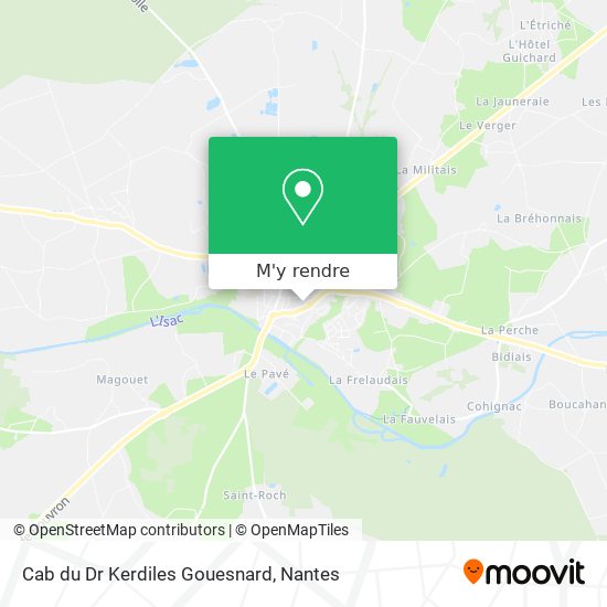 Cab du Dr Kerdiles Gouesnard plan