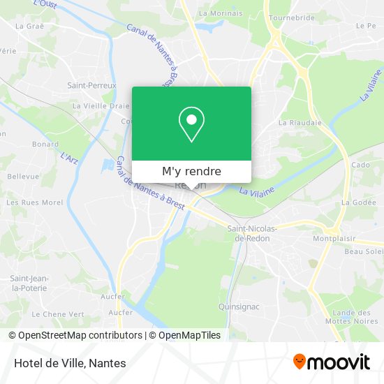 Hotel de Ville plan