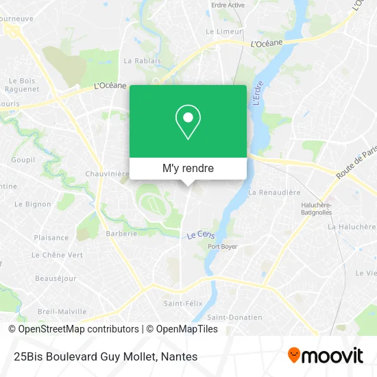 25Bis Boulevard Guy Mollet plan