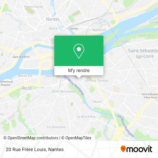 20 Rue Frère Louis plan