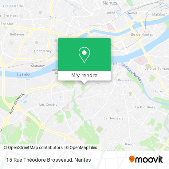15 Rue Théodore Brosseaud plan