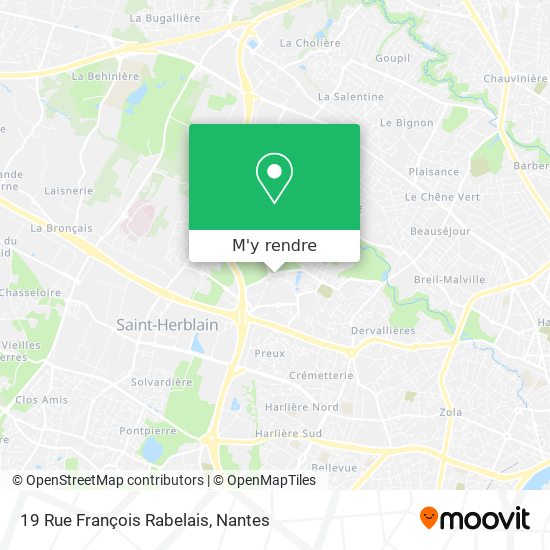 19 Rue François Rabelais plan