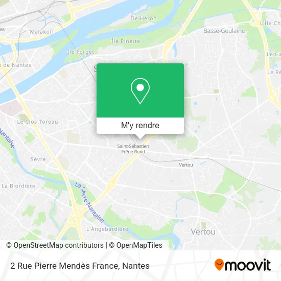 2 Rue Pierre Mendès France plan