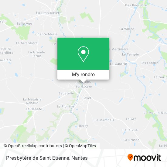 Presbytère de Saint Etienne plan