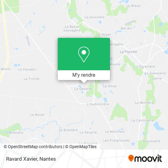 Ravard Xavier plan