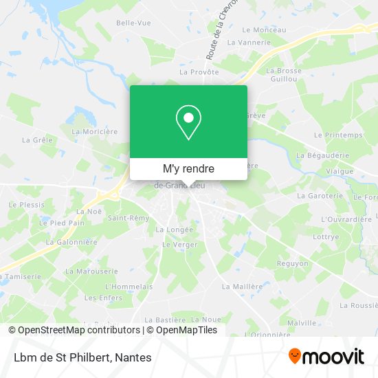Lbm de St Philbert plan