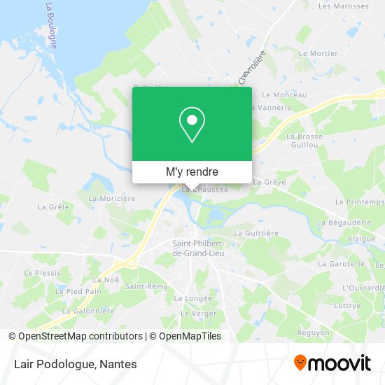 Lair Podologue plan