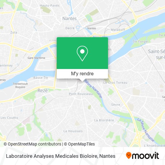 Laboratoire Analyses Medicales Bioloire plan