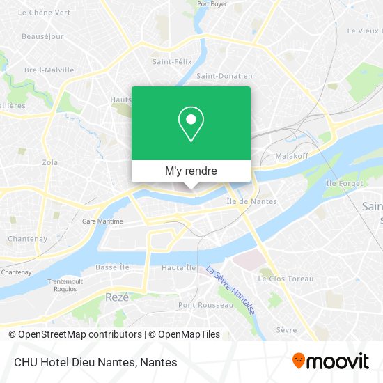 CHU Hotel Dieu Nantes plan