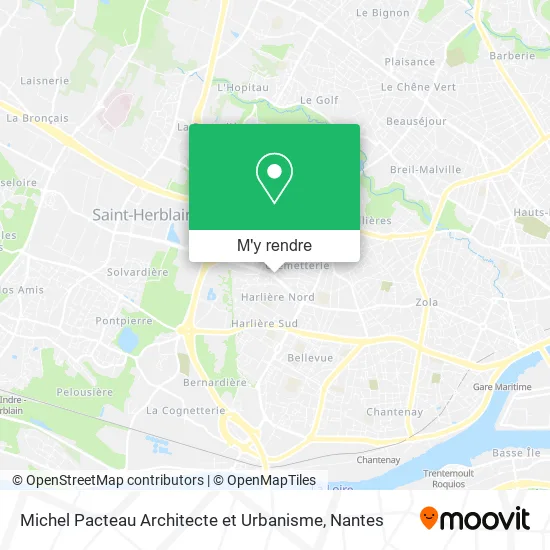 Michel Pacteau Architecte et Urbanisme plan