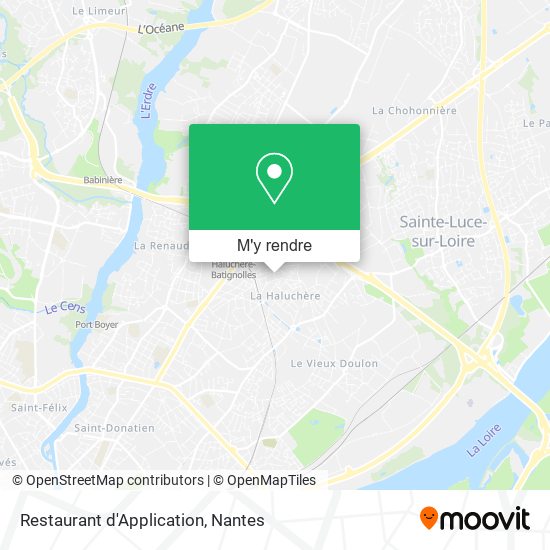 Restaurant d'Application plan