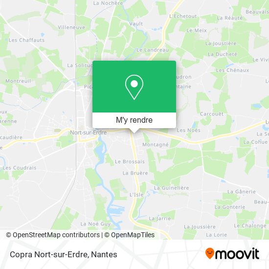 Copra Nort-sur-Erdre plan