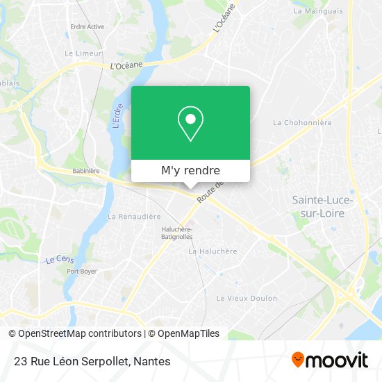 23 Rue Léon Serpollet plan