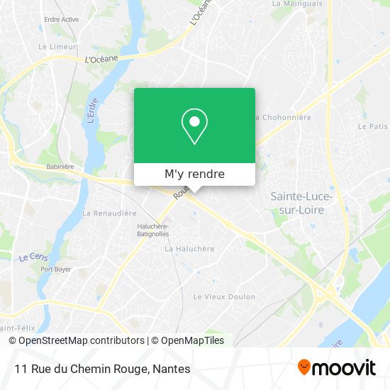 11 Rue du Chemin Rouge plan