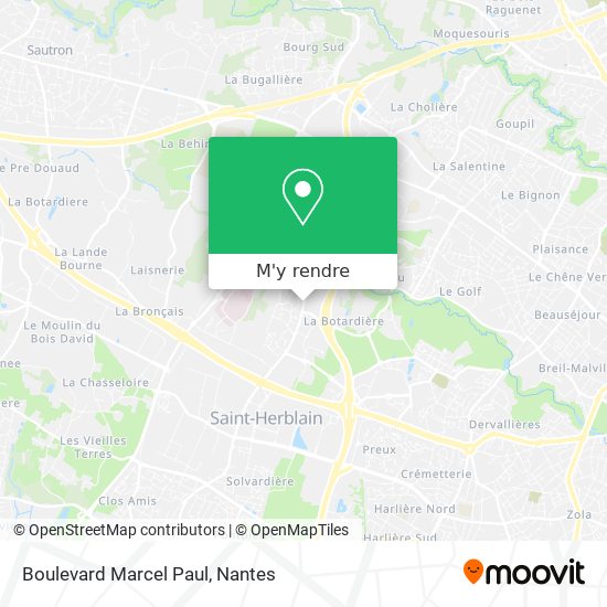 Boulevard Marcel Paul plan