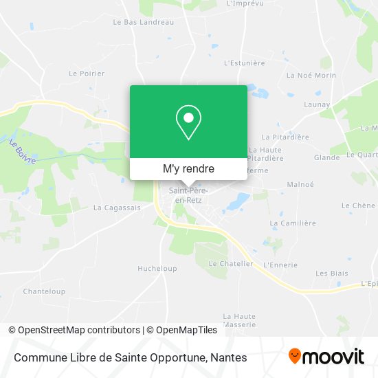 Commune Libre de Sainte Opportune plan