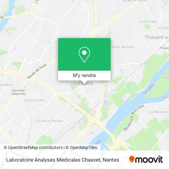 Laboratoire Analyses Médicales Chauvet plan