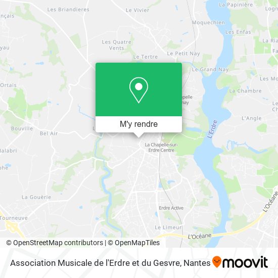 Association Musicale de l'Erdre et du Gesvre plan