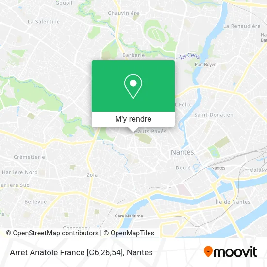 Arrêt Anatole France [C6,26,54] plan