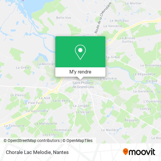 Chorale Lac Melodie plan