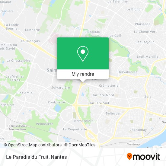 Le Paradis du Fruit plan