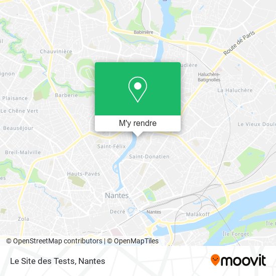 Le Site des Tests plan