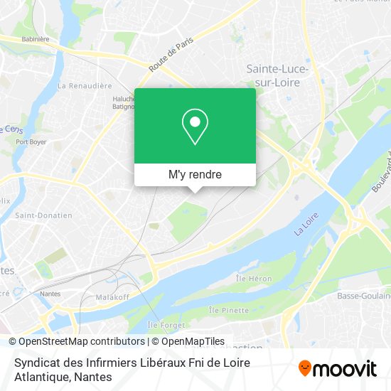 Syndicat des Infirmiers Libéraux Fni de Loire Atlantique plan