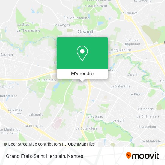Grand Frais-Saint Herblain plan