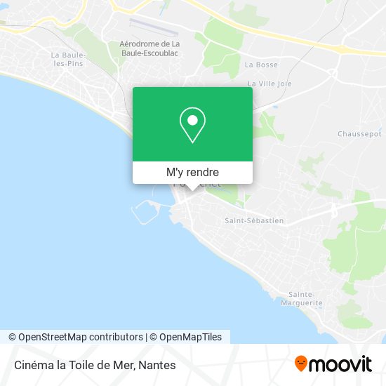 Cinéma la Toile de Mer plan
