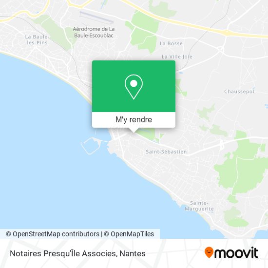 Notaires Presqu'Île Associes plan