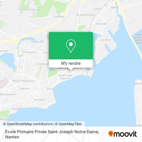 École Primaire Privée Saint-Joseph Notre-Dame plan