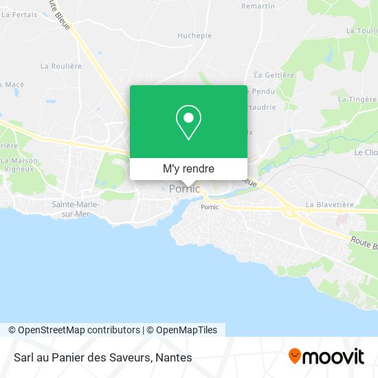 Sarl au Panier des Saveurs plan