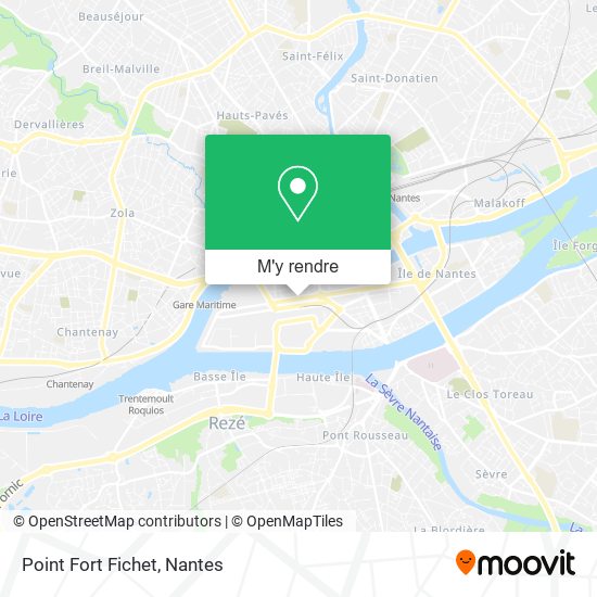 Point Fort Fichet plan