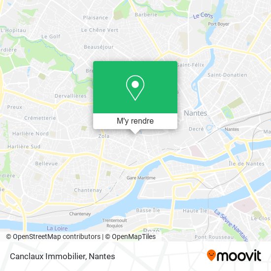 Canclaux Immobilier plan