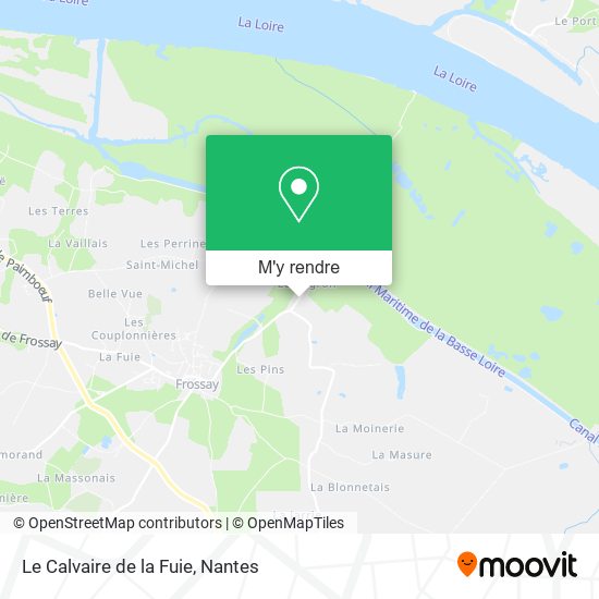 Le Calvaire de la Fuie plan