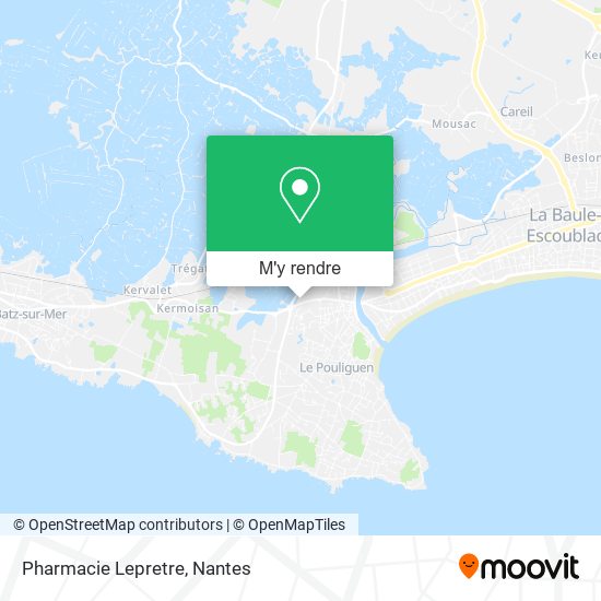 Pharmacie Lepretre plan
