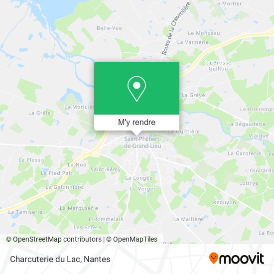 Charcuterie du Lac plan