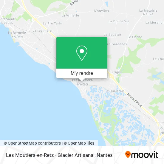 Les Moutiers-en-Retz - Glacier Artisanal plan