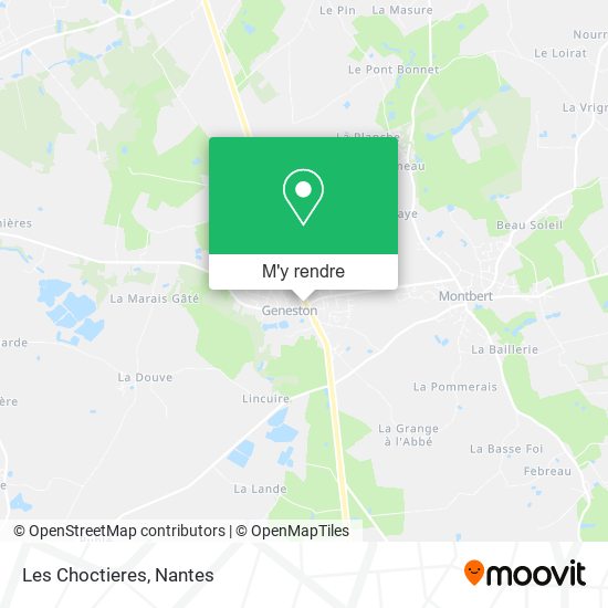 Les Choctieres plan