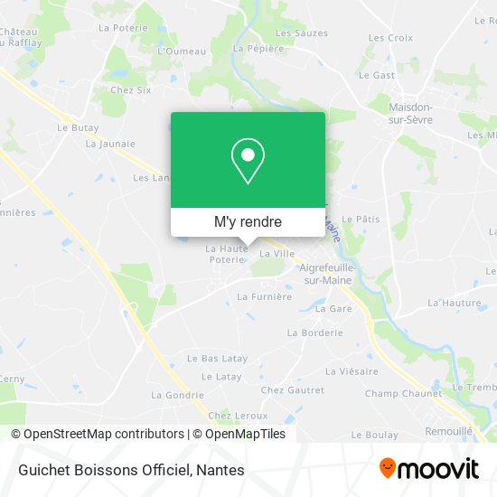 Guichet Boissons Officiel plan